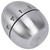 Cooking Timer Egg Shaped Clear Scale Design Manual Mechanical 60 Minutes Kitchen Baking Timing Reminder