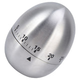 Cooking Timer Egg Shaped Clear Scale Design Manual Mechanical 60 Minutes Kitchen Baking Timing Reminder - Extra Image