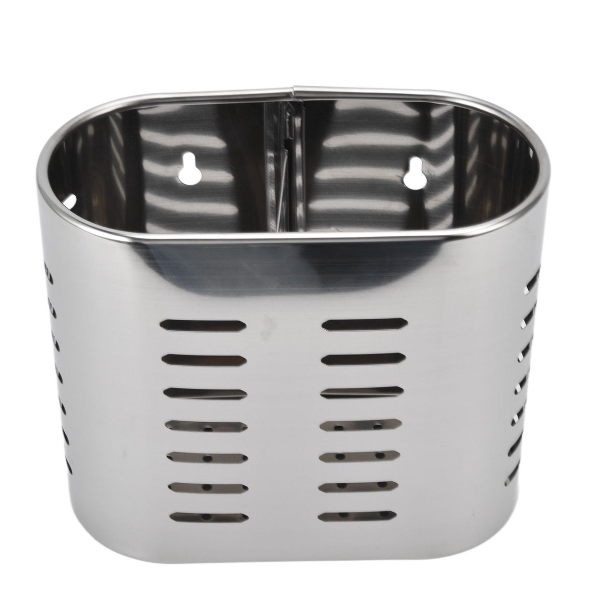 Chopsticks Hanging Organizer Stainless Steel Utensil Drying Racks with Hollow Design for Kitchen