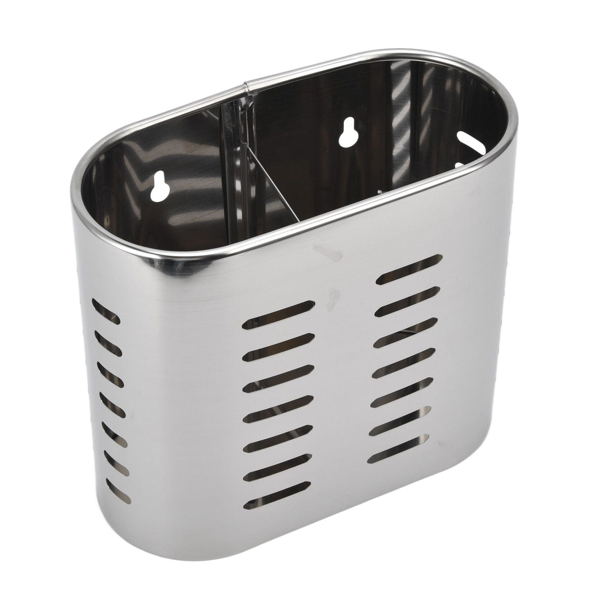 Chopsticks Hanging Organizer Stainless Steel Utensil Drying Racks with Hollow Design for Kitchen
