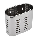 Chopsticks Hanging Organizer Stainless Steel Utensil Drying Racks with Hollow Design for Kitchen