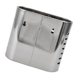 Chopsticks Hanging Organizer Stainless Steel Utensil Drying Racks with Hollow Design for Kitchen - Rear View