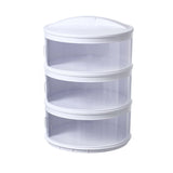 Insulated Food Cover Multilayer Heat Preservation Warm Intimate Effective Isolation Stackable Dish Cover3 Layers