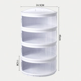 Insulated Food Cover Multilayer Heat Preservation Warm Intimate Effective Isolation Stackable Dish Cover4 Layers