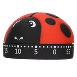 Kitchen Timer Ladybug Look 70db Alert Practical Stainless Steel Cooking Timer for Kitchen Cooking Homework Running