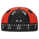 Kitchen Timer Ladybug Look 70db Alert Practical Stainless Steel Cooking Timer for Kitchen Cooking Homework Running