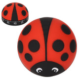 Kitchen Timer Ladybug Look 70db Alert Practical Stainless Steel Cooking Timer for Kitchen Cooking Homework Running