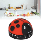 Kitchen Timer Ladybug Look 70db Alert Practical Stainless Steel Cooking Timer for Kitchen Cooking Homework Running - Extra Image