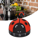 Kitchen Timer Ladybug Look 70db Alert Practical Stainless Steel Cooking Timer for Kitchen Cooking Homework Running