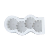 Candle Molds Silicone Easy Demoulding Food Grade Silicone DIY Chocolate Cake Mould for DIY Crafts Home DecorationDaisy
