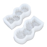 Candle Molds Silicone Easy Demoulding Food Grade Silicone DIY Chocolate Cake Mould for DIY Crafts Home DecorationDaisy
