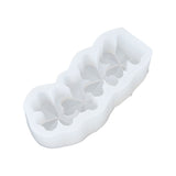 Candle Molds Silicone Easy Demoulding Food Grade Silicone DIY Chocolate Cake Mould for DIY Crafts Home DecorationFour Leaf Clover
