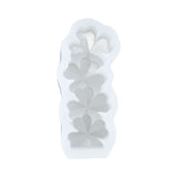 Candle Molds Silicone Easy Demoulding Food Grade Silicone DIY Chocolate Cake Mould for DIY Crafts Home DecorationFour Leaf Clover - Front View