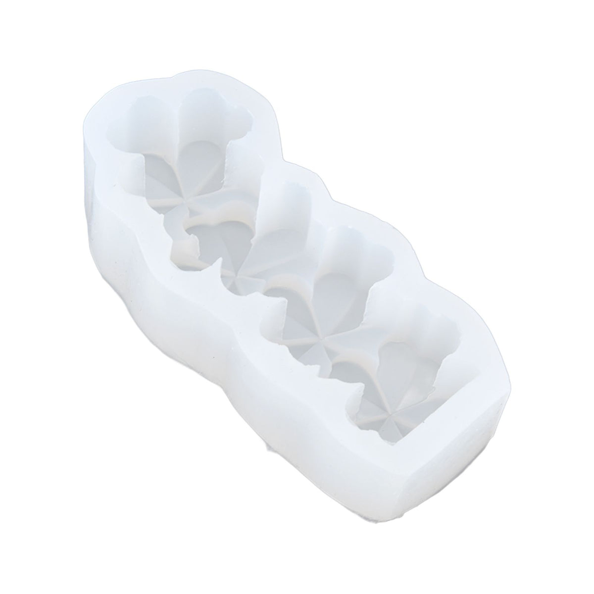 Candle Molds Silicone Easy Demoulding Food Grade Silicone DIY Chocolate Cake Mould for DIY Crafts Home DecorationFour Leaf Clover