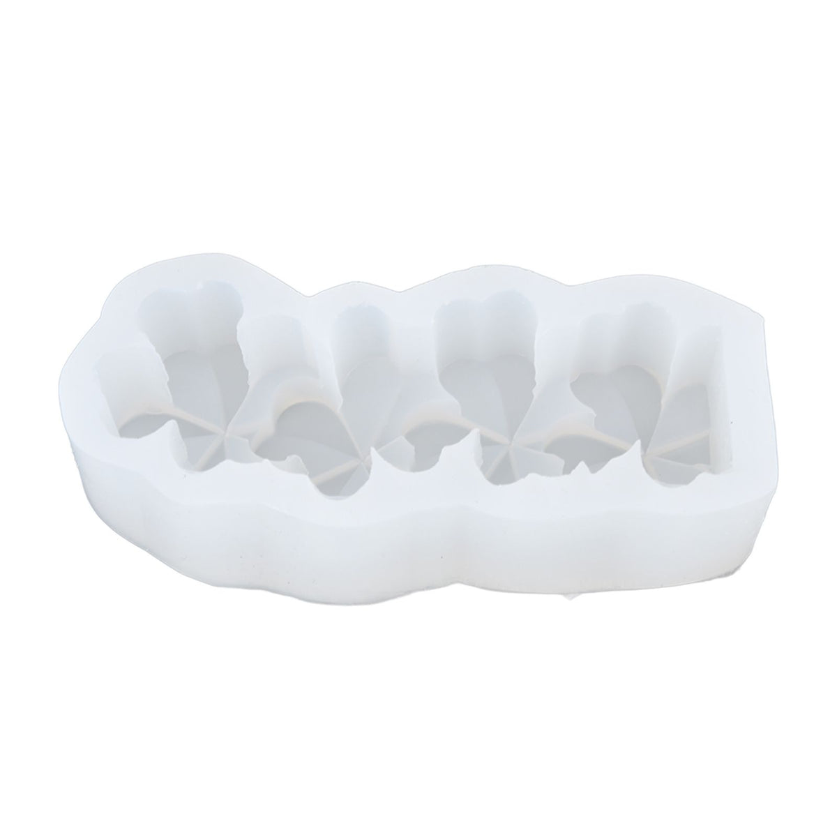 Candle Molds Silicone Easy Demoulding Food Grade Silicone DIY Chocolate Cake Mould for DIY Crafts Home DecorationFour Leaf Clover