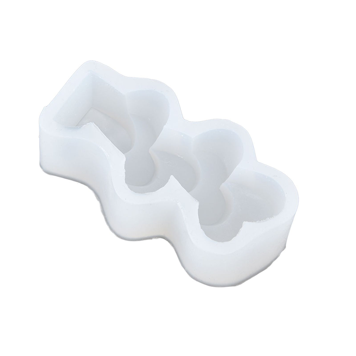 Candle Molds Silicone Easy Demoulding Food Grade Silicone DIY Chocolate Cake Mould for DIY Crafts Home DecorationLove Heart