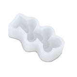 Candle Molds Silicone Easy Demoulding Food Grade Silicone DIY Chocolate Cake Mould for DIY Crafts Home DecorationLove Heart - Extra Image