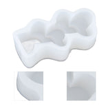 Candle Molds Silicone Easy Demoulding Food Grade Silicone DIY Chocolate Cake Mould for DIY Crafts Home DecorationLove Heart