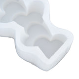 Candle Molds Silicone Easy Demoulding Food Grade Silicone DIY Chocolate Cake Mould for DIY Crafts Home DecorationLove Heart - Extra Image