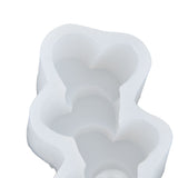 Candle Molds Silicone Easy Demoulding Food Grade Silicone DIY Chocolate Cake Mould for DIY Crafts Home DecorationLove Heart