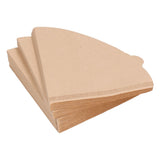 100PCS Coffee Filter Paper Cone Shaped Disposable Coffee Strainer Paper Natural Filter Paper AccessoryV60 12x11.6x4 cm / 4.7x4.6x1.6 In