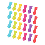4 Set Wine Cup Labels Silicone Reusable Bird Shape Drinking Glass Identifier Markers for Bars Parties