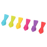 4 Set Wine Cup Labels Silicone Reusable Bird Shape Drinking Glass Identifier Markers for Bars Parties