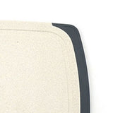 Wheat Straw Cutting Board Hemming Design Anti Slip Anti Overflow Sink Healthy Chopping Board for Household Outdoor CampingBeige - Front View