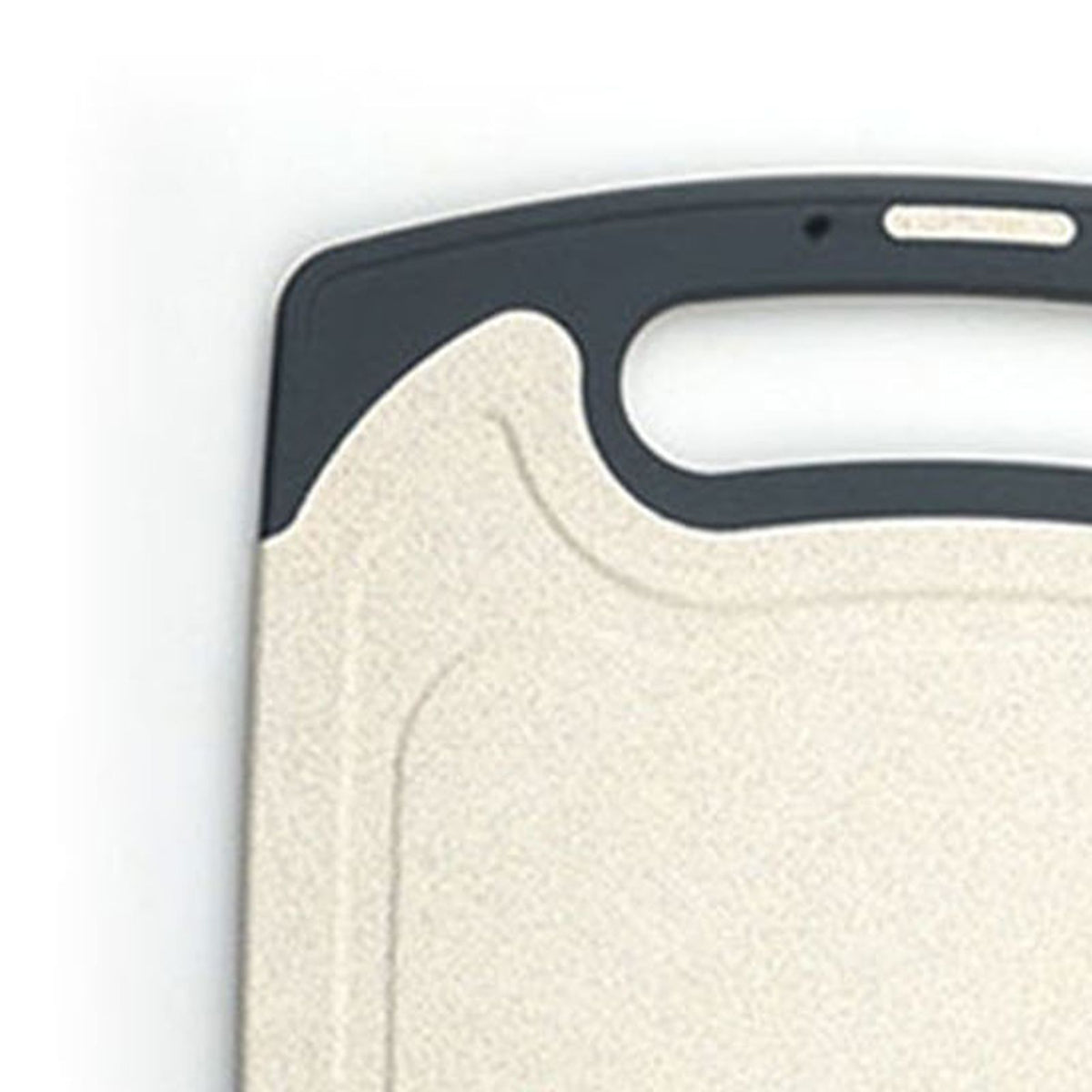 Wheat Straw Cutting Board Hemming Design Anti Slip Anti Overflow Sink Healthy Chopping Board for Household Outdoor CampingBeige
