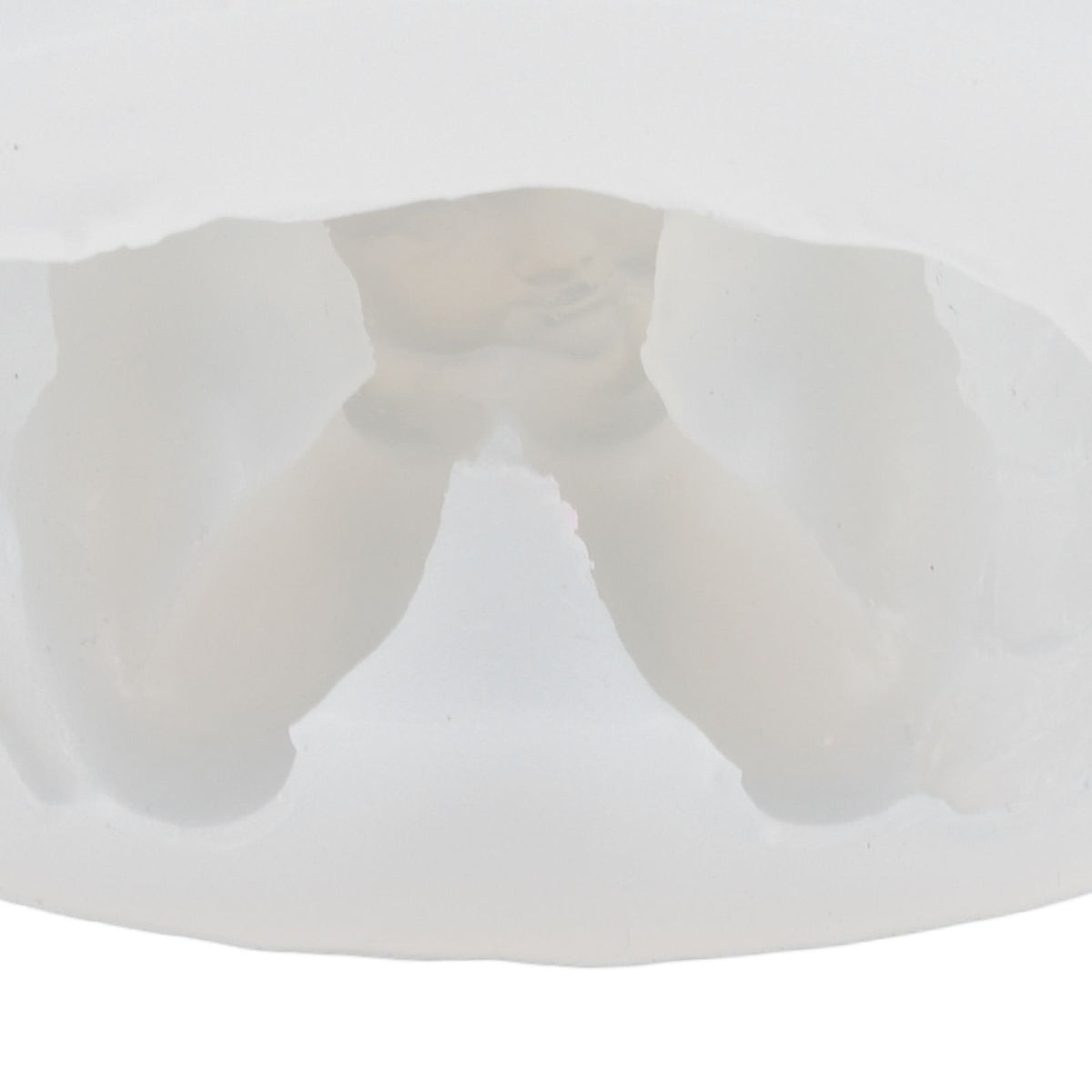 3D Angel Resin Mold Easy to Demold Reusable Food Grade Silicone Baby Angel Candle Mold for DIY Home Decoration CakeFace with Two Hands