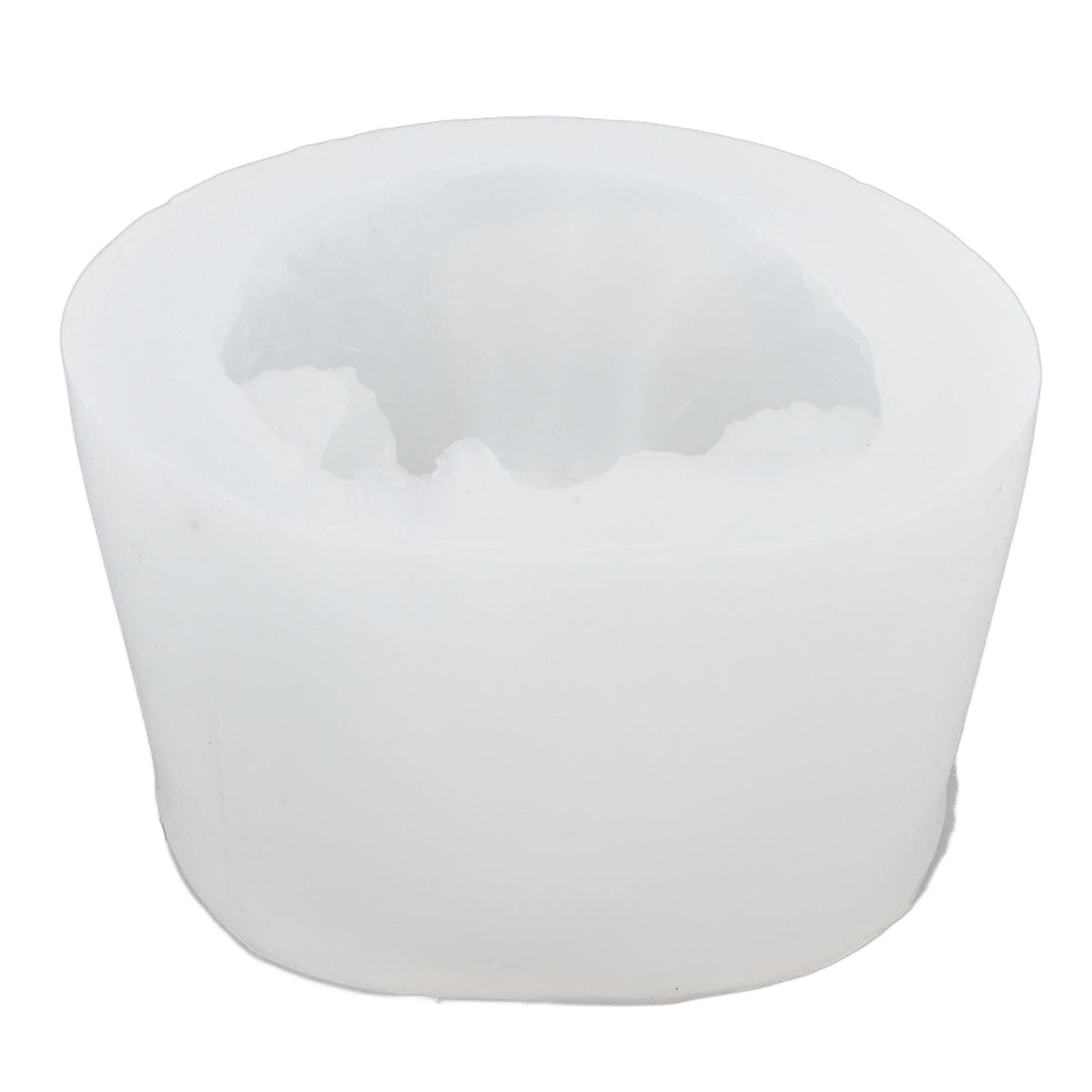 3D Angel Resin Mold Easy to Demold Reusable Food Grade Silicone Baby Angel Candle Mold for DIY Home Decoration CakeFace with One Hand