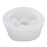 3D Angel Resin Mold Easy to Demold Reusable Food Grade Silicone Baby Angel Candle Mold for DIY Home Decoration CakeFace with One Hand