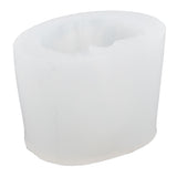 3D Angel Resin Mold Easy to Demold Reusable Food Grade Silicone Baby Angel Candle Mold for DIY Home Decoration CakeFace with One Hand