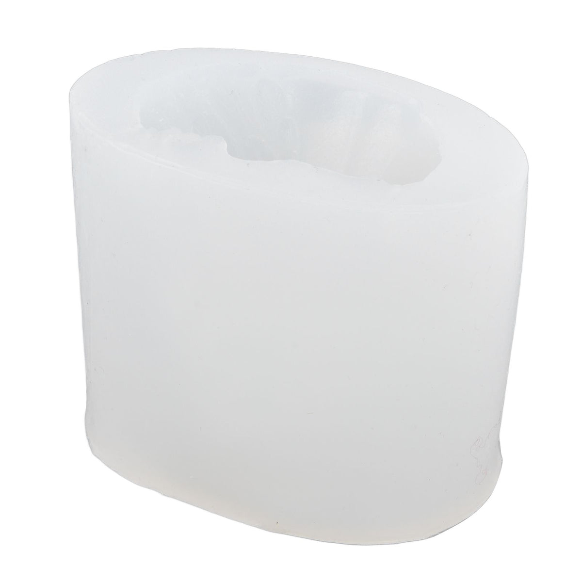 3D Angel Resin Mold Easy to Demold Reusable Food Grade Silicone Baby Angel Candle Mold for DIY Home Decoration CakeFace with One Hand