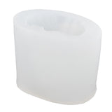 3D Angel Resin Mold Easy to Demold Reusable Food Grade Silicone Baby Angel Candle Mold for DIY Home Decoration CakeFace with One Hand