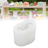3D Angel Resin Mold Easy to Demold Reusable Food Grade Silicone Baby Angel Candle Mold for DIY Home Decoration CakeDignified
