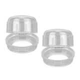 2pcs Gas Stove Knob Covers Child Proof Gas Stove Knob Covers Protector for Home KitchenTransparent