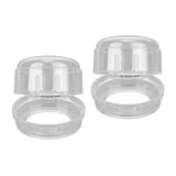 2pcs Gas Stove Knob Covers Child Proof Gas Stove Knob Covers Protector for Home KitchenTransparent