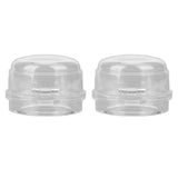2pcs Gas Stove Knob Covers Child Proof Gas Stove Knob Covers Protector for Home KitchenTransparent - 45-Degree Angle