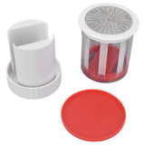 Cheese Grater Home Kitchen Portable Plastic Stainless Steel Fruits Vegetables Butter Shredder