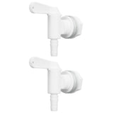 2 Set Bottling Spigot Detachable Beer Brew Barbed Outlet Faucet Tap for Home Wine Brewing