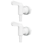 2 Set Bottling Spigot Detachable Beer Brew Barbed Outlet Faucet Tap for Home Wine Brewing