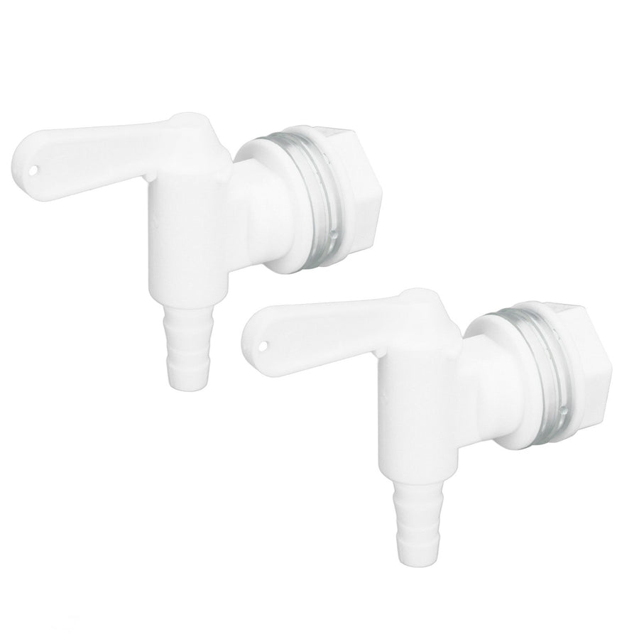 2 Set Bottling Spigot Detachable Beer Brew Barbed Outlet Faucet Tap for Home Wine Brewing
