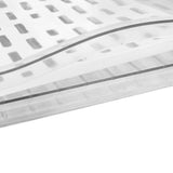 Refrigerator Storage Box Holder with Draining Plate Fruit Storage Container Preservation BoxL 11x20x30cm / 4.3x7.9x11.8in