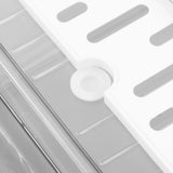 Refrigerator Storage Box Holder with Draining Plate Fruit Storage Container Preservation BoxL 11x20x30cm / 4.3x7.9x11.8in - Extra Image
