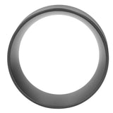 58mm Coffee Dosing Rings Prevent Flying Aluminium Alloy Coffee Powder Rings for Coffee Machine Black - Close-Up Angle