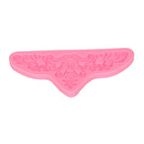 Embossed Pattern Silicone Molds Easy Demoulding Heat Resistant Flexible Odorless Scroll Border Lace Molds for DIY Cakes