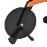 Bicycle Pizza Cutter Wheel Stainless Steel Bike Shape Pizza Knife Kitchen Pizza Cutting ToolOrange - Extra Image