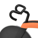 Bicycle Pizza Cutter Wheel Stainless Steel Bike Shape Pizza Knife Kitchen Pizza Cutting ToolOrange - Extra Image