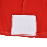 Stretch Spandex Table Cover Good Elasticity Washable Reusable Red Stretchable Tablecloth with 4 Pockets for Wedding Party4FT(122x76x76cm)